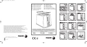 Bedienungsanleitung Fagor TT-2006X Toaster