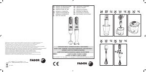 Manual Fagor B-455M Hand Blender