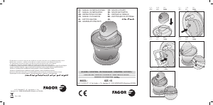 Manual Fagor ICE-15 Máquina de gelado