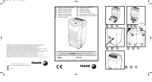 Manual de uso Fagor DH-16 Deshumidificador