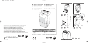 Návod Fagor DH-16 Odvlhčovač