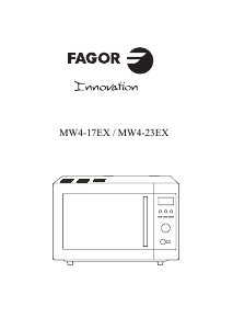 Mode d’emploi Fagor MW4-17EX Micro-onde