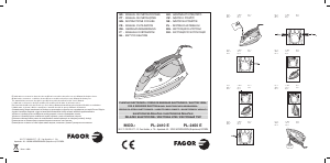 Manual de uso Fagor PL-2410 E Plancha