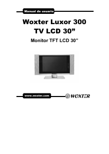 Manual de uso Woxter Luxor 300 Monitor de LCD