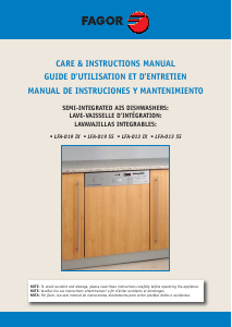 Manual de uso Fagor LFA-013 IX Lavavajillas