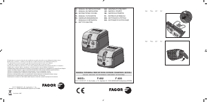 Manuál Fagor F-602 Fritéza