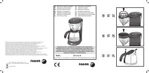 Manual de uso Fagor CG-414D Máquina de café