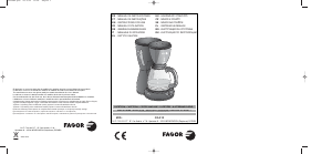 Mode d’emploi Fagor CG-312 Cafetière