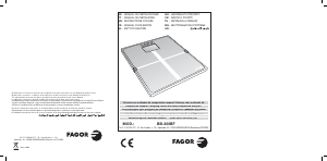 Manual de uso Fagor BB-300BF Báscula
