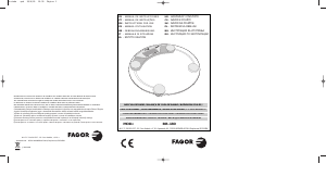 Manual Fagor BB-180 Scale