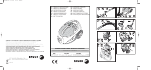 Manual de uso Fagor VCE-506 Aspirador