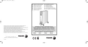 Manual Fagor RN-9 Heater