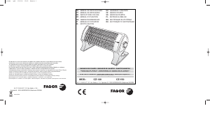 Manual de uso Fagor CZ-120 Calefactor