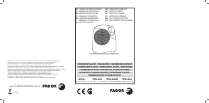 Manual Fagor TRV-240 Aquecedor