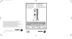 Manual Fagor RA-2005 Heater