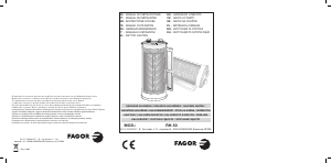 Manual Fagor RH-50 Heater