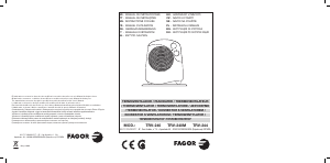 Manuál Fagor TRV-240M Topení