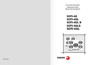 Manual de uso Fagor 5CFI-4GL B Placa