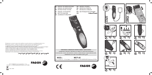 Manual Fagor MCP-45 Aparador de cabelo