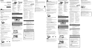 Посібник Sony NWZ-B162F Walkman Mp3-плеєр