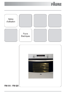 Mode d’emploi Faure FM610X Four