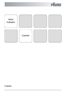 Mode d’emploi Faure FCI6600MWC Cuisinière