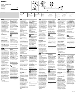 Manual Sony MDR-XB910 Căşti