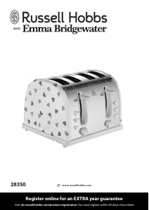 Manual Russell Hobbs 28350 Toaster