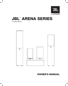 说明书 JBL Arena 125C 扬声器