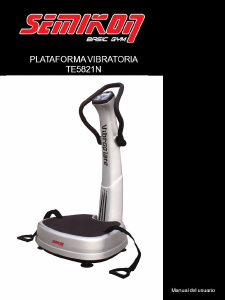 Manual de uso Semikon TE5821N Plataforma vibratoria