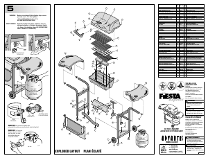 Mode d’emploi Fiesta EA24027 Advantis Barbecue