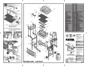 Manual Fiesta EA30047 Barbecue