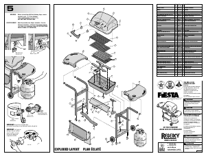 Mode d’emploi Fiesta EA34540 Regency Barbecue