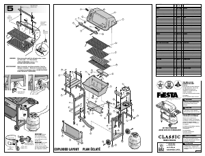 Manual Fiesta EH30046 Classic Barbecue