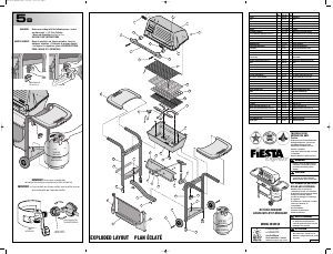 Manual Fiesta EH40050 Barbecue