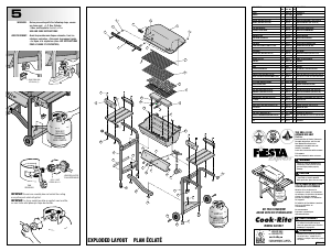 Mode d’emploi Fiesta EL24027 Cook-Rite Barbecue