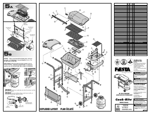 Mode d’emploi Fiesta EL30046 Cook-Rite Barbecue