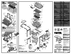 Mode d’emploi Fiesta GT40073 Optima Barbecue