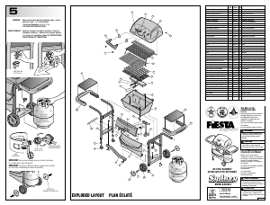 Mode d’emploi Fiesta XA30034 Sydney Barbecue