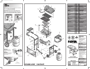 Manual Fiesta XT34540 Barbecue