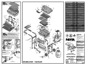 Mode d’emploi Fiesta XT40073 Dynasty Barbecue