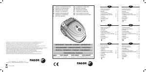 Bedienungsanleitung Fagor VCE-1800CP Staubsauger