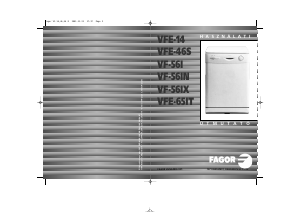 Használati útmutató Fagor VF-56IX Mosogatógép