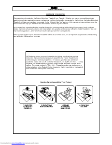 Manual Reebok Fusion Treadmill