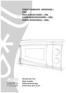 Manuale DeLonghi MW 200.1S CompactWave Microonde