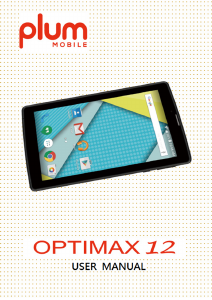 Manual Plum Optimax 12 Tablet