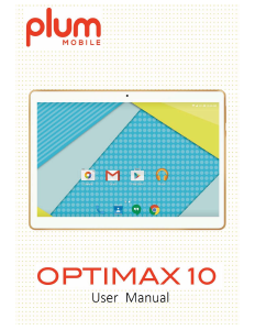 Bedienungsanleitung Plum Optimax 10 Tablet