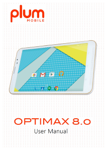 Handleiding Plum Optimax 8.0 Tablet