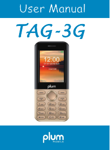 Handleiding Plum A103 Tag 3G Mobiele telefoon