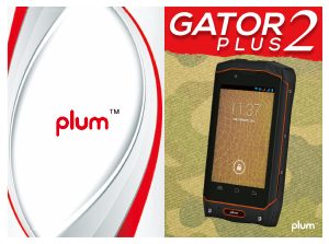 Handleiding Plum Z351 Gator Plus 2 Mobiele telefoon